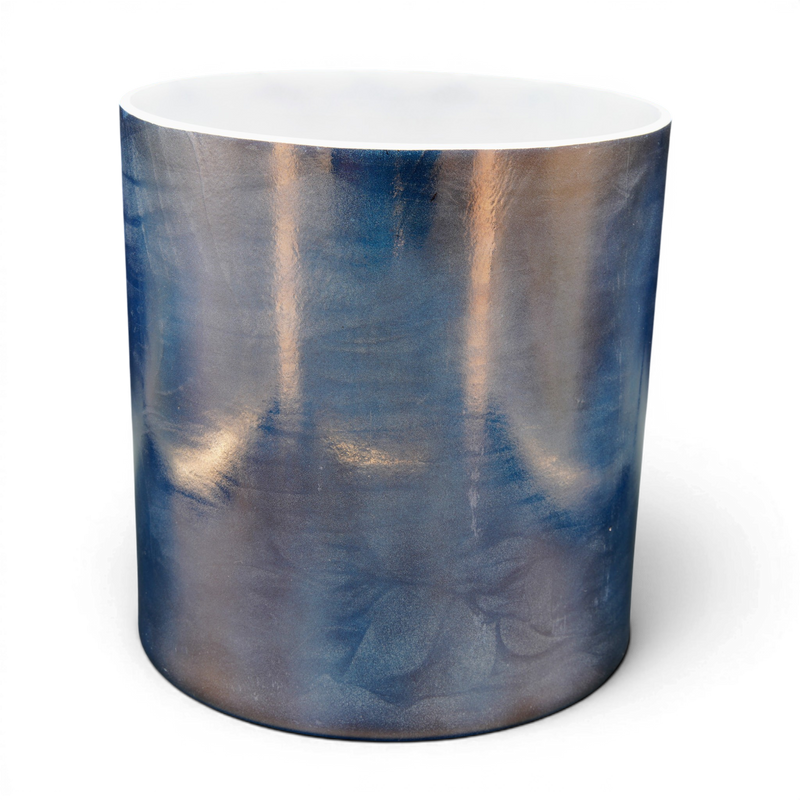 Crystal Tones 8" Tibetan Quartz Copper Singing Bowl (D4+45)