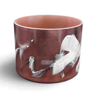 Crystal Tones 7" Pink Tourmaline Singing Bowl (A#4+40)