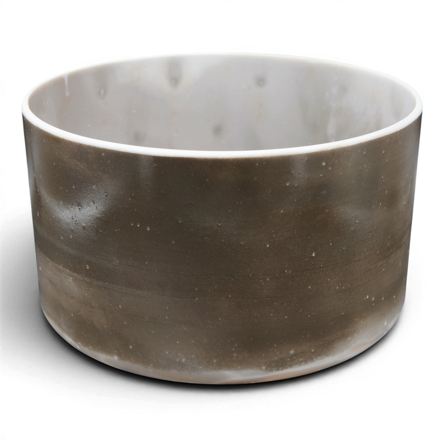 Crystal Tones 9" Charcoal Singing Bowl (D4-30)