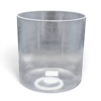 Crystal Tones 8" Androgynous Indium Singing Bowl (D4+45)