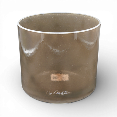 Crystal Tones 6" Charcoal Quartz Crystal Singing Bowl (B4-20)