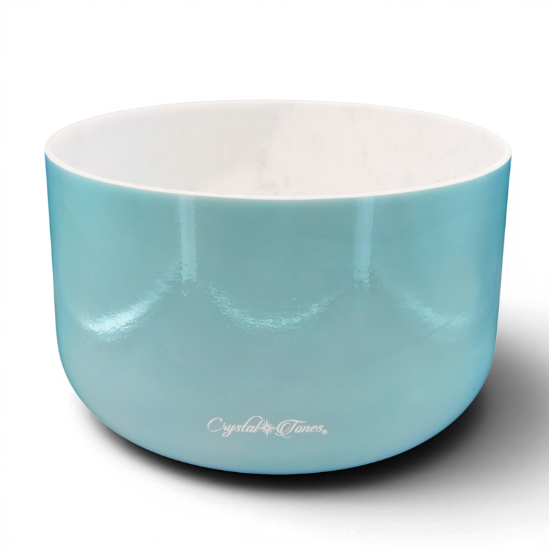 Crystal Tones 10" Ocean Gold Singing Bowl (G#3+25)