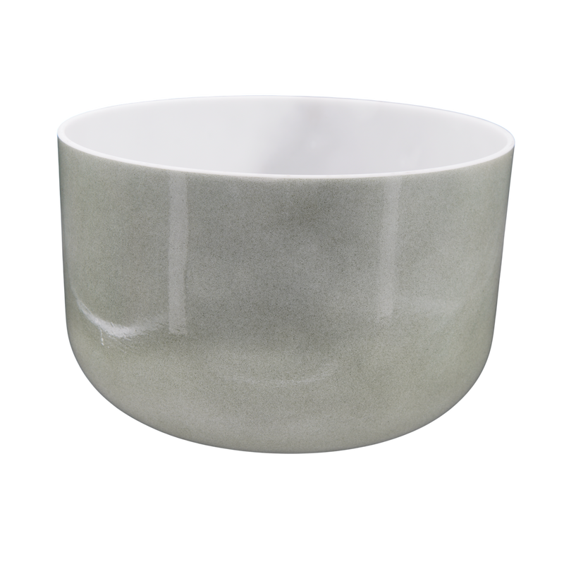 Crystal Tones 10" Sage Forest Gold Quartz Crystal Singing Bowl (A3+15)