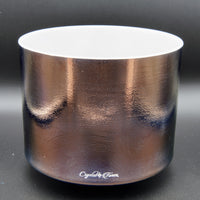 Crystal Tones 8" Tibetan Quartz Copper Singing Bowl (D4+45)