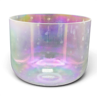 Crystal Tones 10" Platinum Singing Bowl (G3-45)