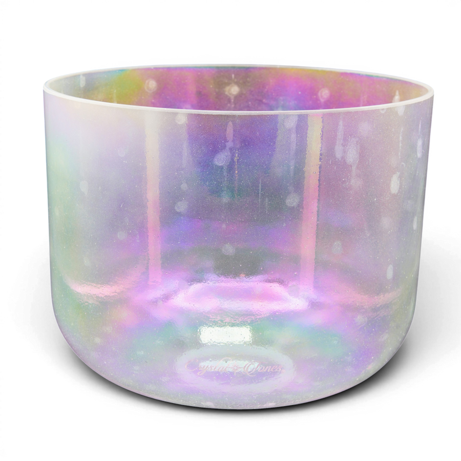 Crystal Tones 10" Platinum Singing Bowl (G3-45)