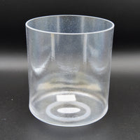 Crystal Tones 6" White Light Aura Gold Singing Bowl (F4+30)