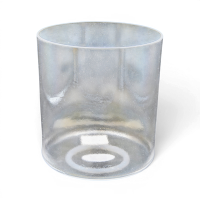 Crystal Tones 6" White Light Aura Gold Singing Bowl (F4+30)