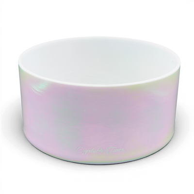 Crystal Tones 9" Mother of Platinum Singing Bowl (E4+20)