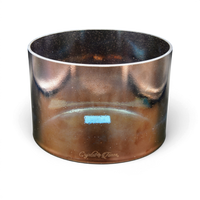 Crystal Tones 7" Tibetan Quartz Copper Singing Bowl (F4+40)