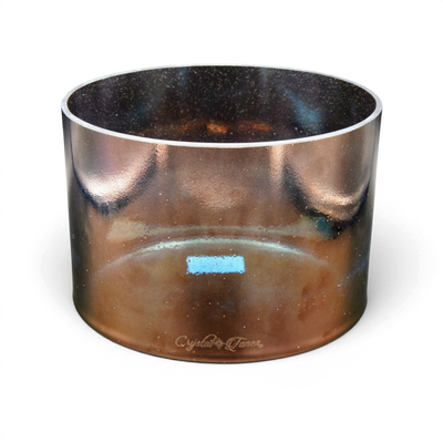Crystal Tones 7" Tibetan Quartz Copper Singing Bowl (F4+40)
