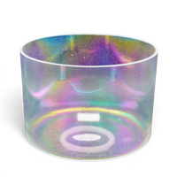 Crystal Tones 8" Platinum Singing Bowl (E4-30)