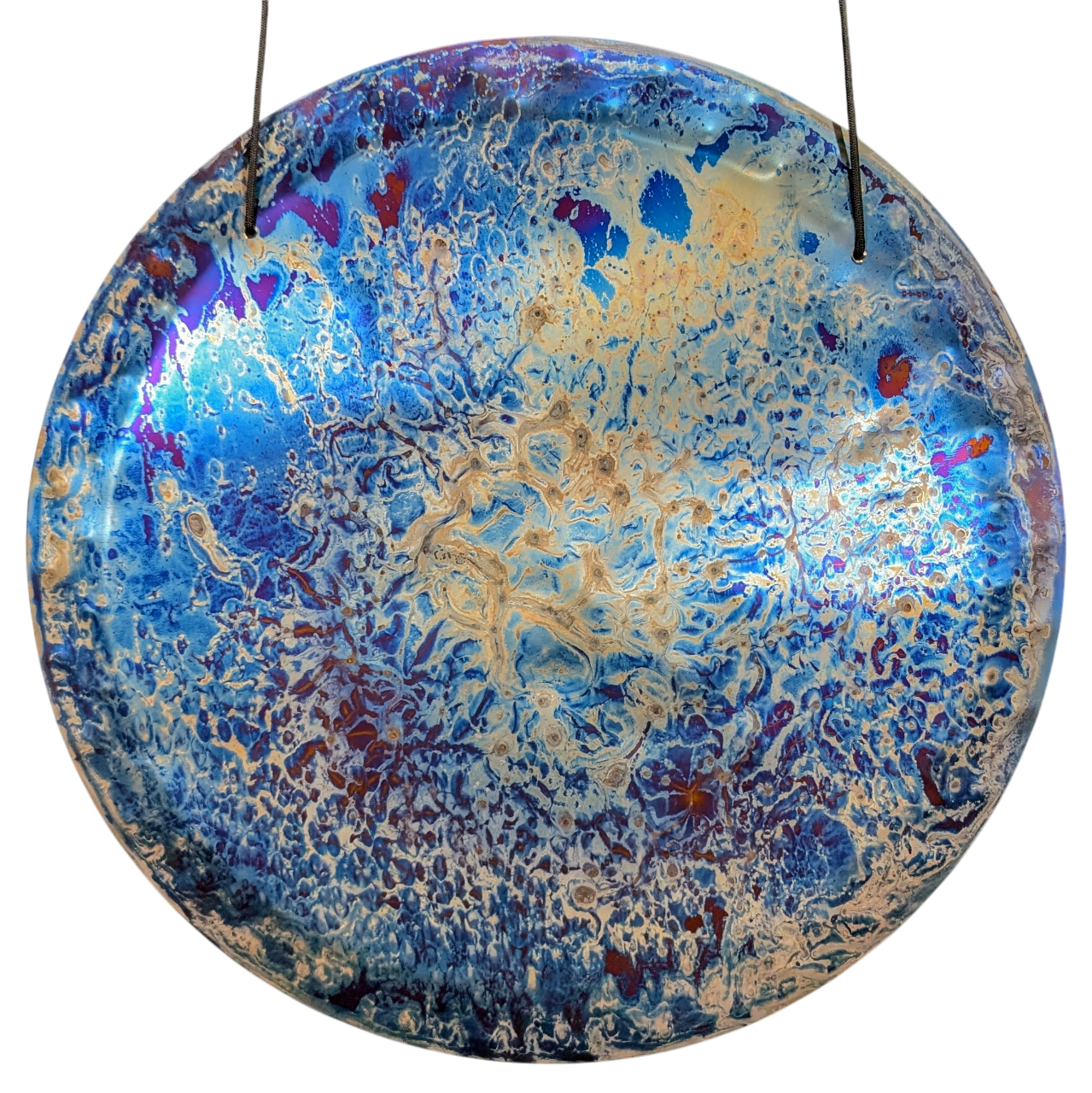 Grotta Sonora 19" Titanium Blue Cosmo Handheld Gong
