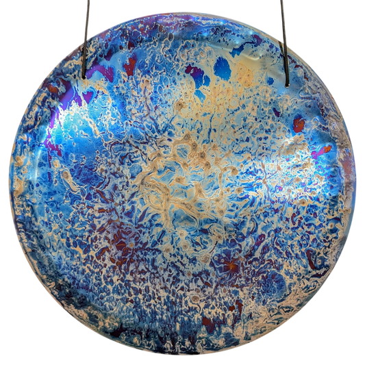 Grotta Sonora 19" Titanium Blue Cosmo Handheld Gong