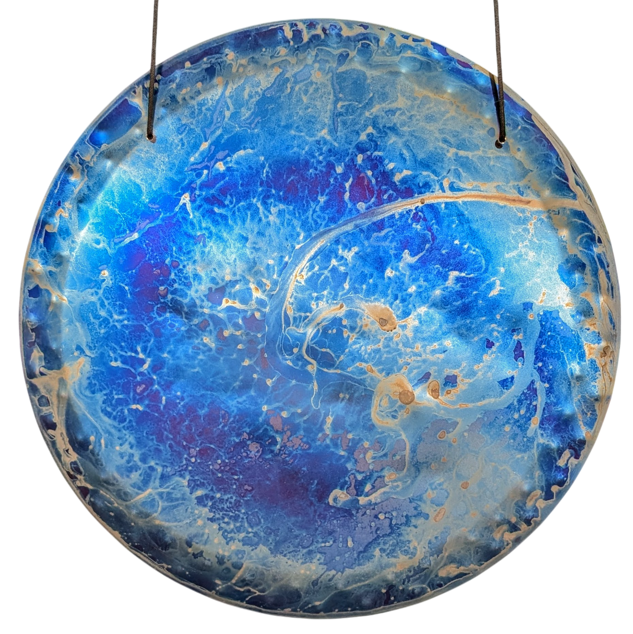 Grotta Sonora 19" Titanium Blue Cosmo Handheld Gong