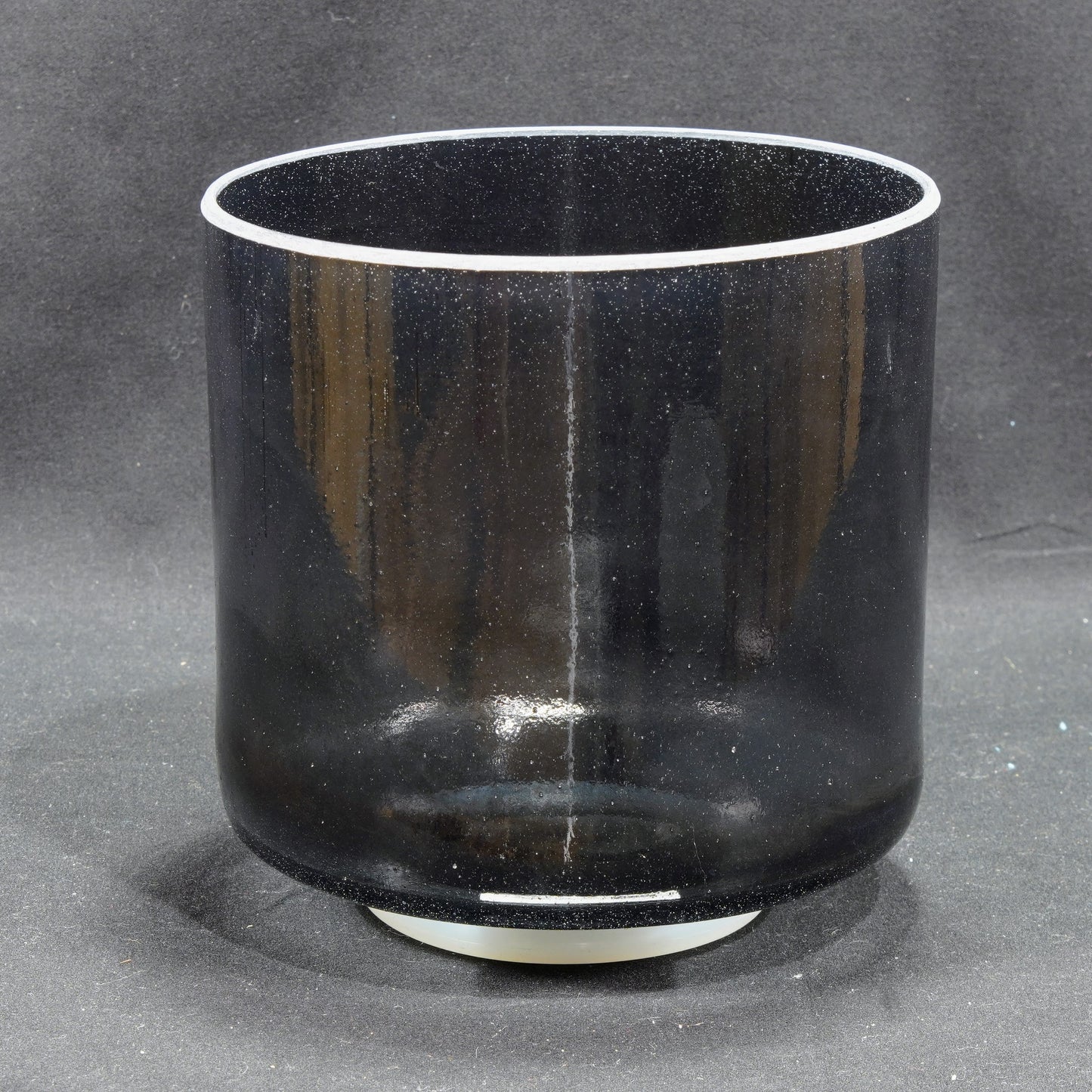 Crystal Tones 6" Shungite Clear Quartz Crystal Singing Bowl (B+20)