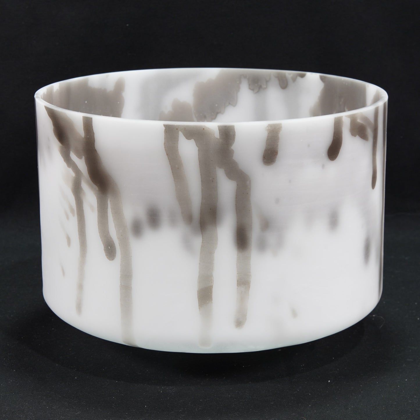 Crystal Tones 9" Yagna Clear Quartz Crystal Singing Bowl (E-30)