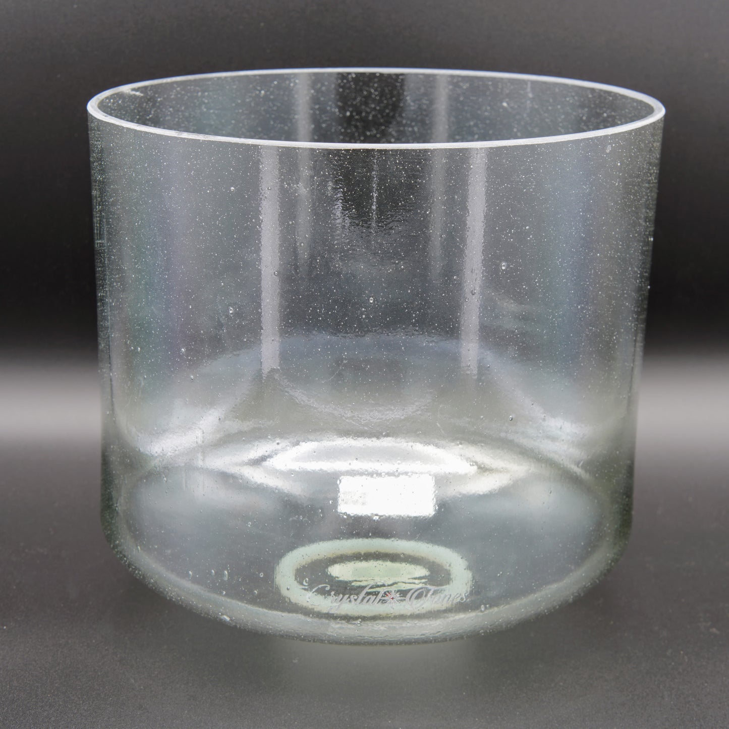 Crystal Tones 9" Sage Aura Gold Quartz Crystal Singing Bowl (A3+20)