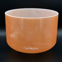 Crystal Tones 10" Laughing Buddha Quartz Crystal Singing Bowl (C4-15)