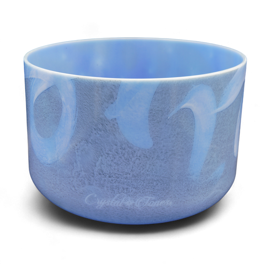 Crystal Tones 10" Lapis Lazuli Quartz Crystal Singing Bowl (B3+30)