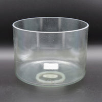 Crystal Tones 8" Sage Aura Gold Quartz Crystal Singing Bowl (D#4+15)