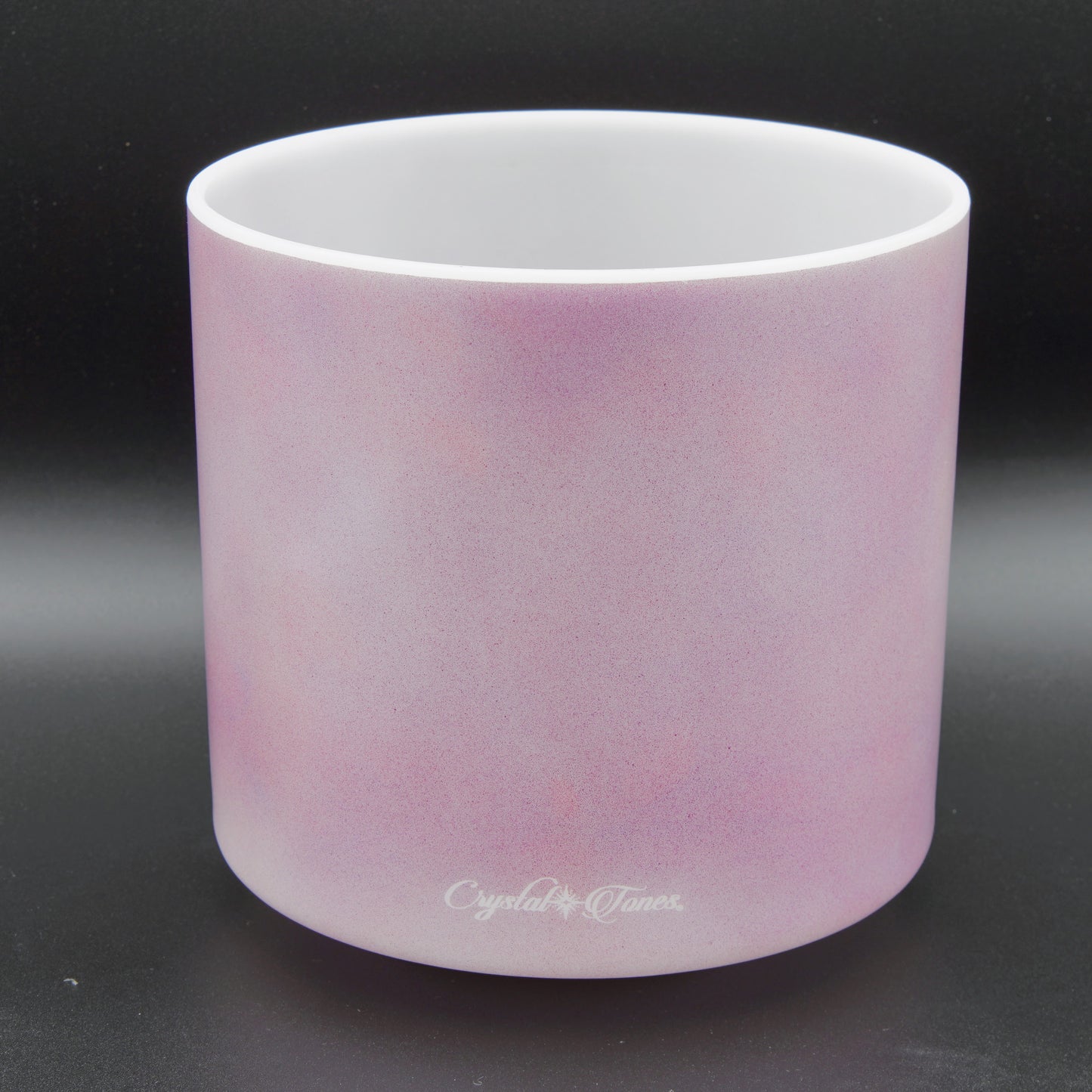 Crystal Tones 7" Lavender Sunset Gold Quartz Crystal Singing Bowl (A4-30)