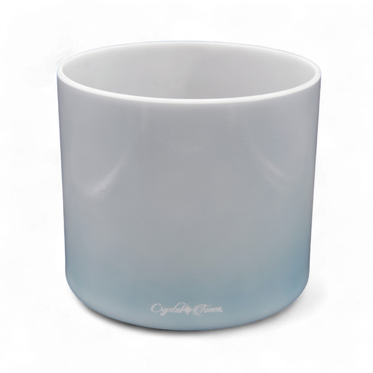 Crystal Tones 7" Zeal Point Quartz Crystal Singing Bowl (G#4-15)