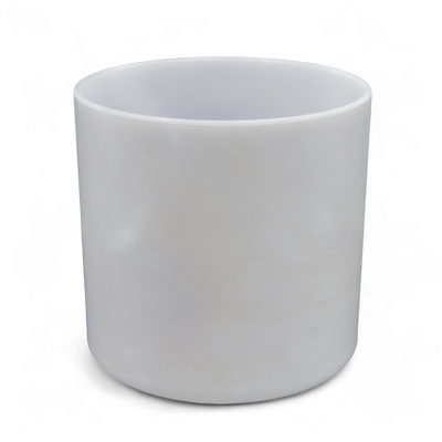 Crystal Tones 7" Palladium Quartz Crystal Singing Bowl (G#4+30)