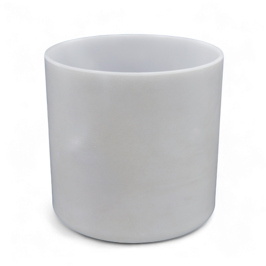 Crystal Tones 7" Palladium Quartz Crystal Singing Bowl (G#4+30)