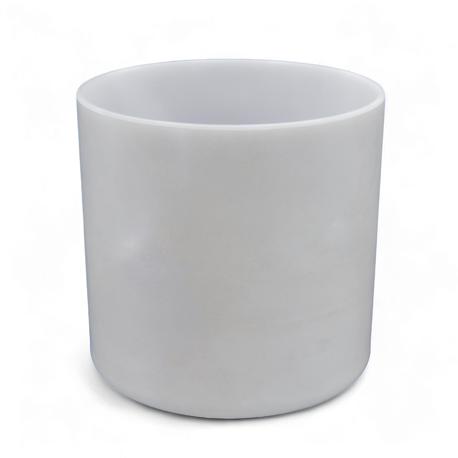 Crystal Tones 7" Palladium Quartz Crystal Singing Bowl (G#4+30)