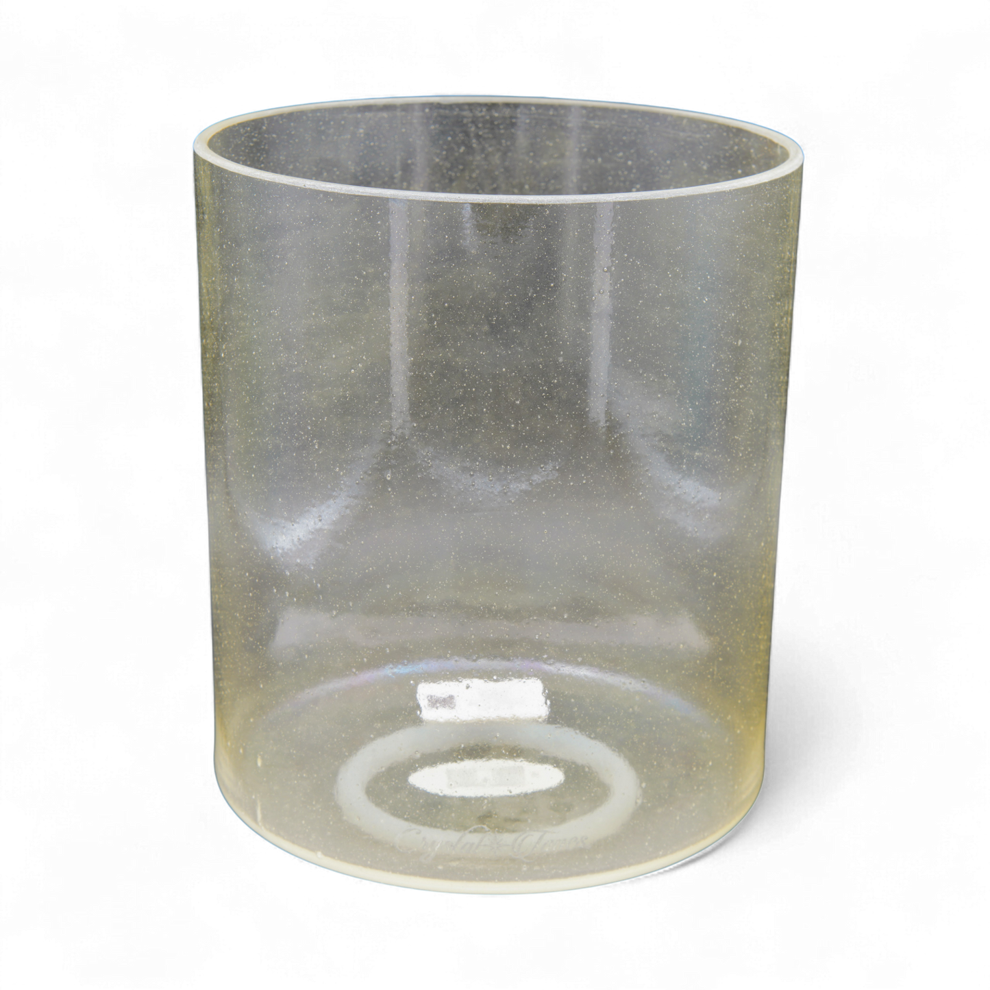 Crystal Tones 6" Lemon Aura Gold Quartz Crystal Singing Bowl (A4+40)