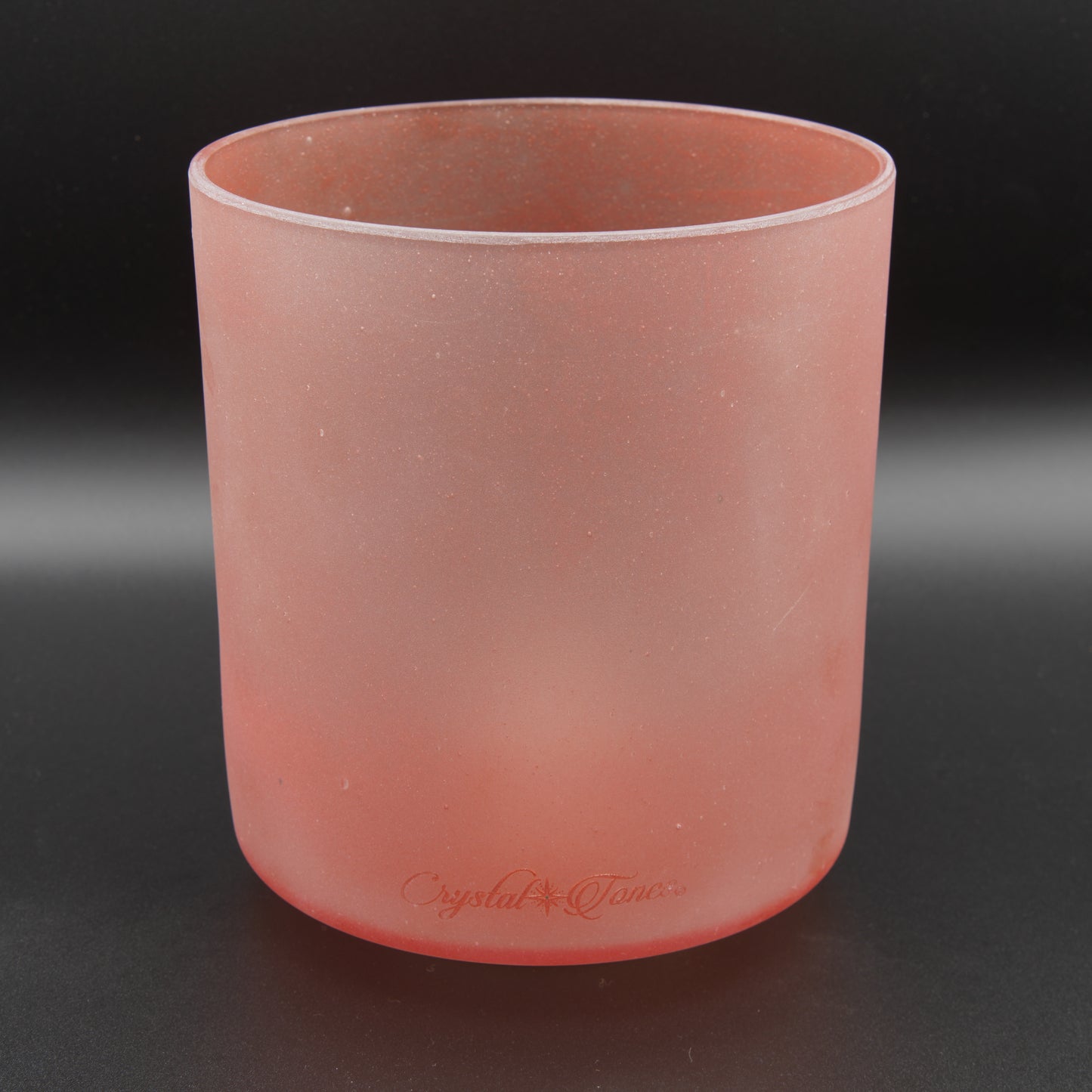 Crystal Tones 6" Pink Himalayan Salt Quartz Crystal Singing Bowl (A4+15)