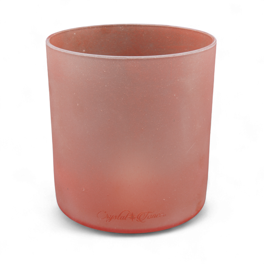 Crystal Tones 6" Pink Himalayan Salt Quartz Crystal Singing Bowl (A4+15)