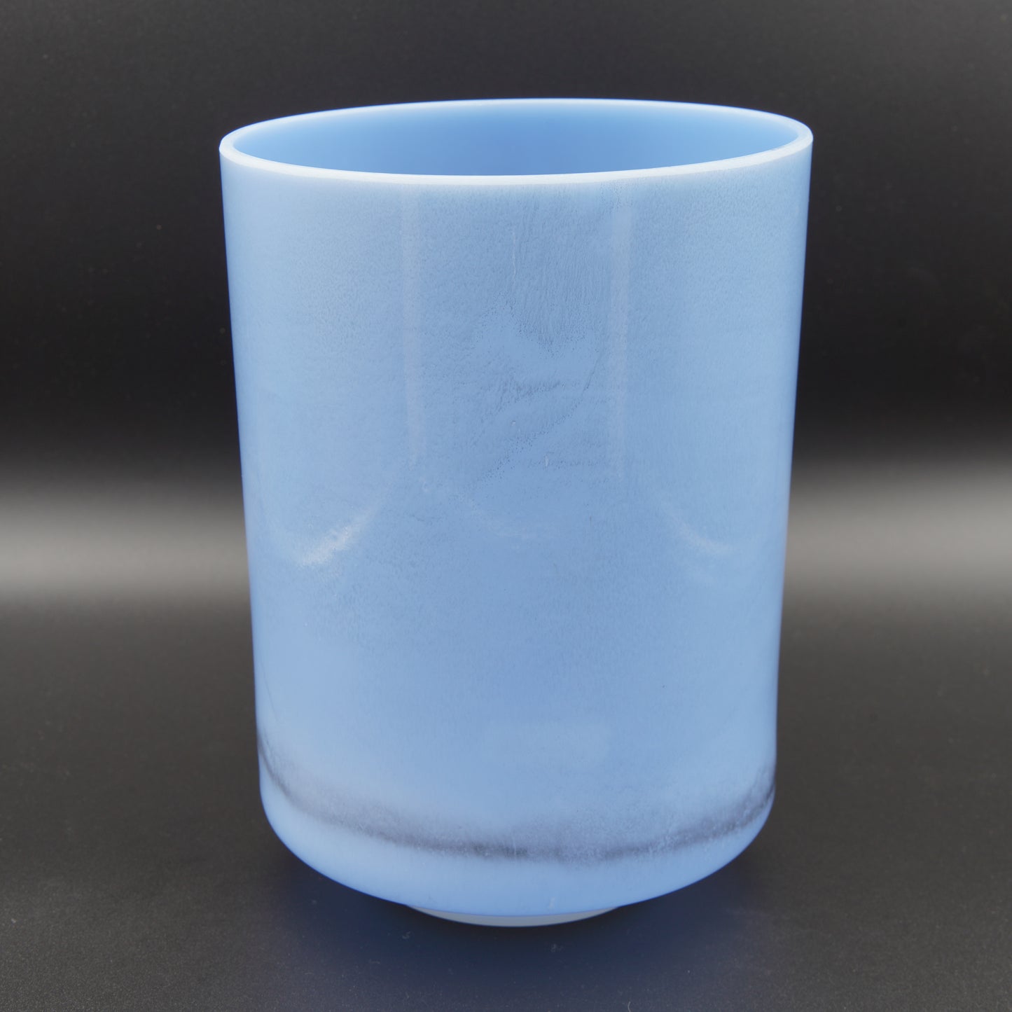 Crystal Tones 6" Egyptian Blue Quartz Crystal Singing Bowl (G#4+15)