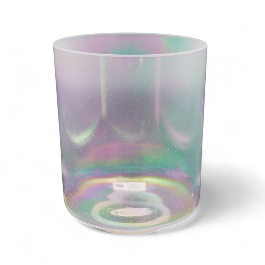 Crystal Tones 6" Platinum Quartz Crystal Singing Bowl (F#4-15)