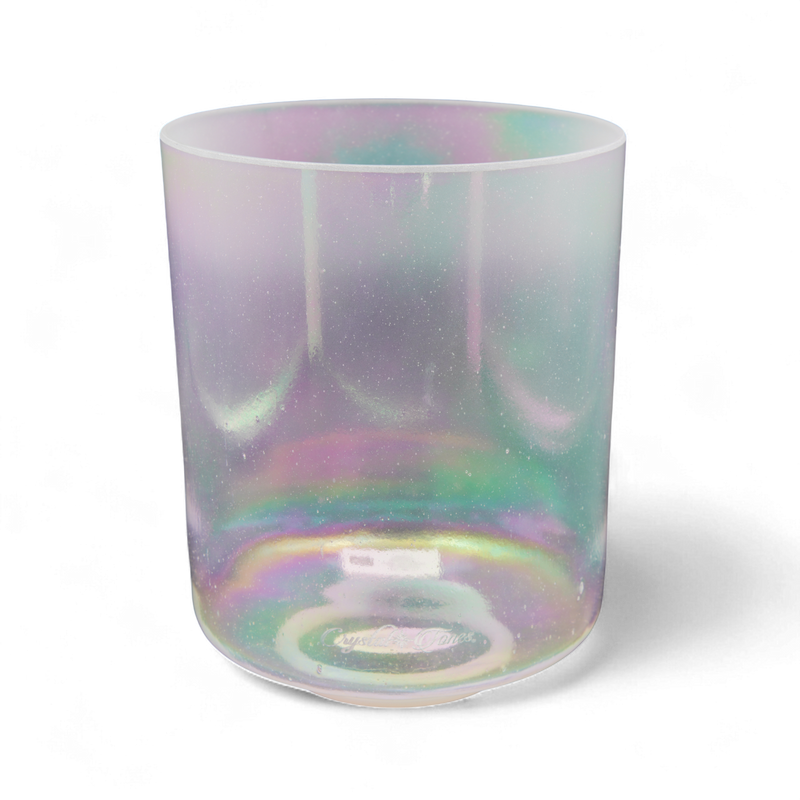 Crystal Tones 6" Platinum Quartz Crystal Singing Bowl (F#4-15)