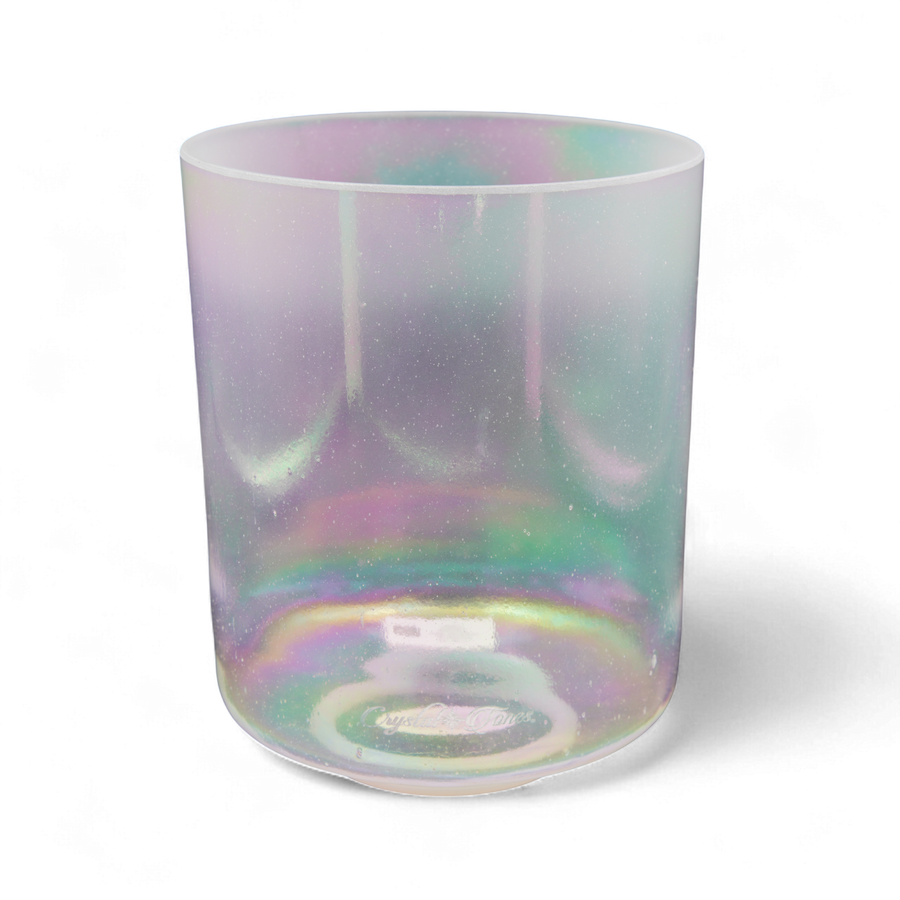 Crystal Tones 6" Platinum Quartz Crystal Singing Bowl (F#4-15)