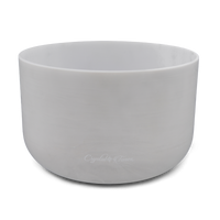 Crystal Tones 10" Platinum Quartz Crystal Singing Bowl (G#3-20)