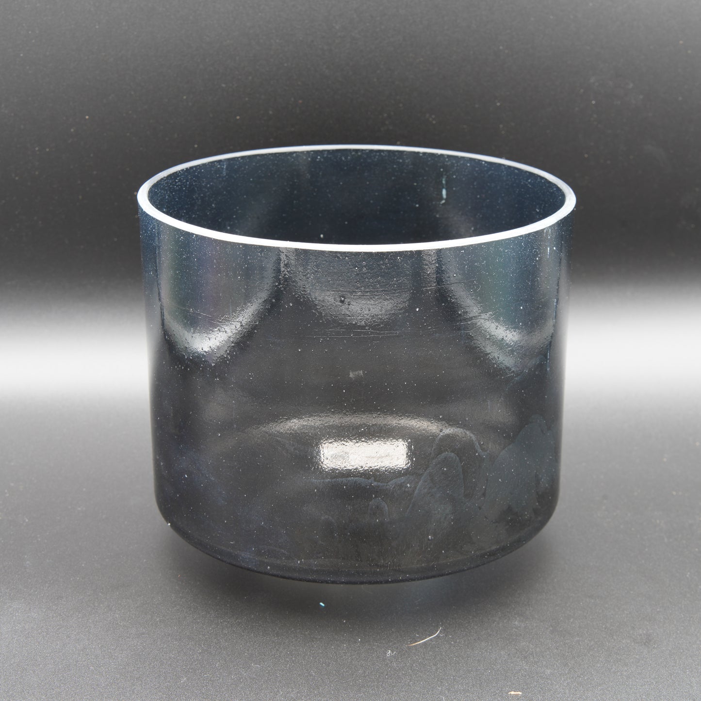 Crystal Tones 7" Shungite Clear Quartz Crystal Singing Bowl (A#+40)