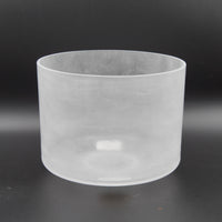 Crystal Tones 8" Great Salt Lake Clear Crystal Singing Bowl (F4-40)