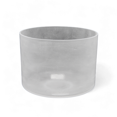 Crystal Tones 8" Great Salt Lake Clear Crystal Singing Bowl (F4-40)