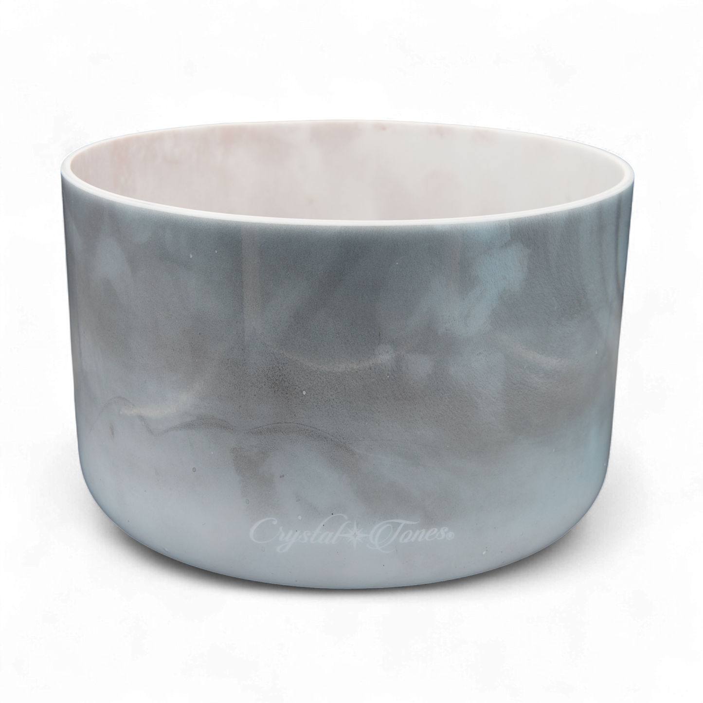 Crystal Tones 9" Kyanite Clear Quartz Crystal Singing Bowl (B-20)