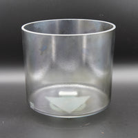 Crystal Tones 8" Apophyllite Sage Aura Gold Quartz Singing Bowl (G4-40)