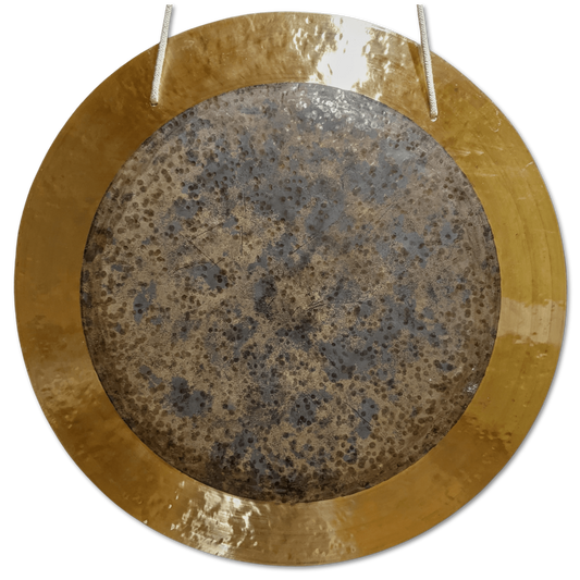 Eclipse Gong by Raven Sounds, Handmade Bronze Wind Gong, Free Mallet - Raven Sounds