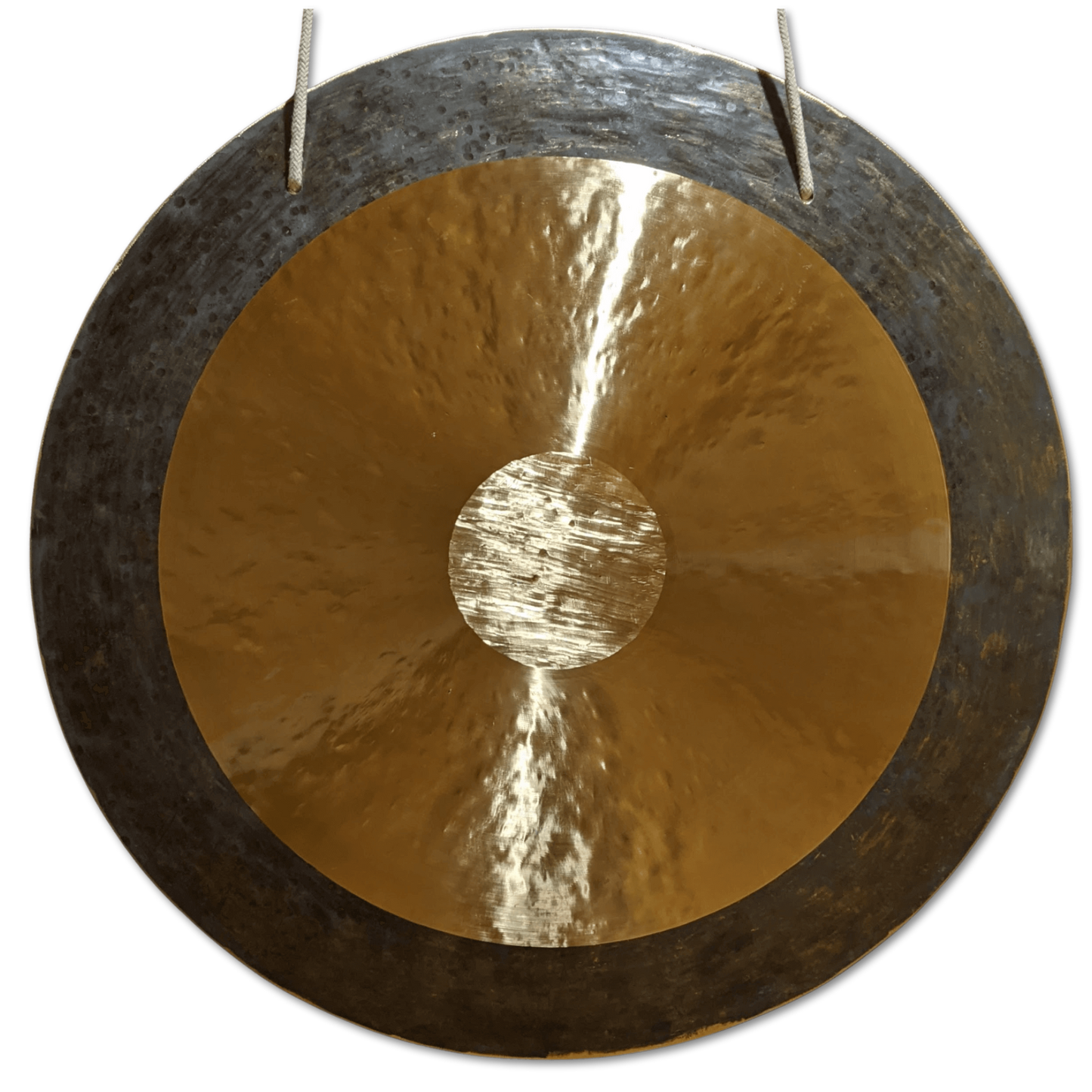 Horizon Gong by Raven Sounds, Handmade Bronze Wind Gong, Free Mallet - Raven Sounds