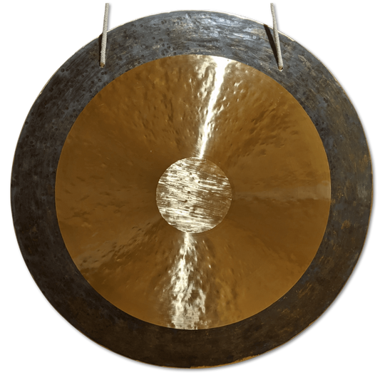 Horizon Gong by Raven Sounds, Handmade Bronze Wind Gong, Free Mallet - Raven Sounds