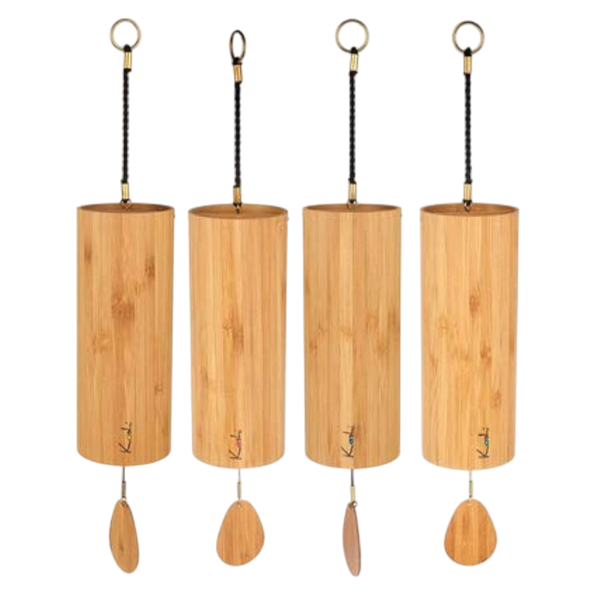 Koshi Chimes Set of 4 Elements Terra/Aqua/Aria/Ignis (Earth/Water/Air/Fire) - Raven Sounds