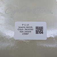 Crystal Tones 9" Lemon Angel Gold Quartz Crystal Singing Bowl (C4-15)