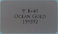 Crystal Tones 9" Ocean Gold Singing Bowl (B3+40)