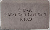 Crystal Tones 9" Great Salt Lake Salt Singing Bowl (D4+20)